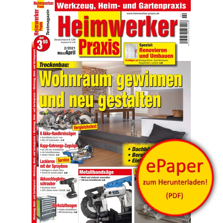 Heimwerker Praxis 2/2021 (epaper)