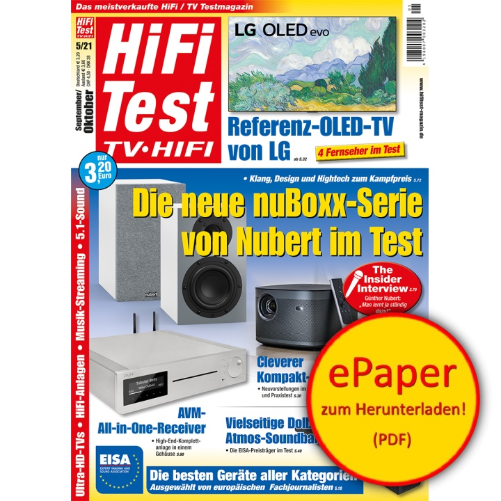 HIFI TEST TV VIDEO 5/2021 (epaper)