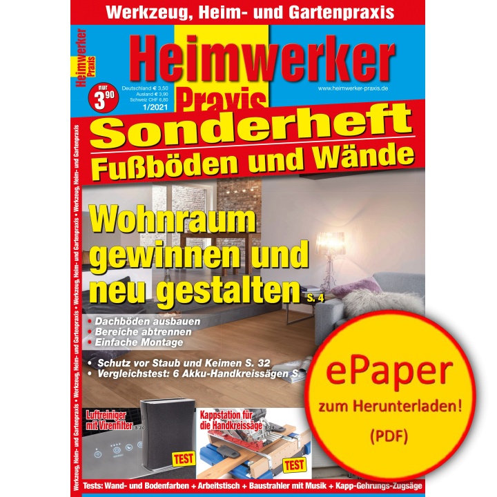 Heimwerker Praxis Sonderheft 1/2021 (epaper)
