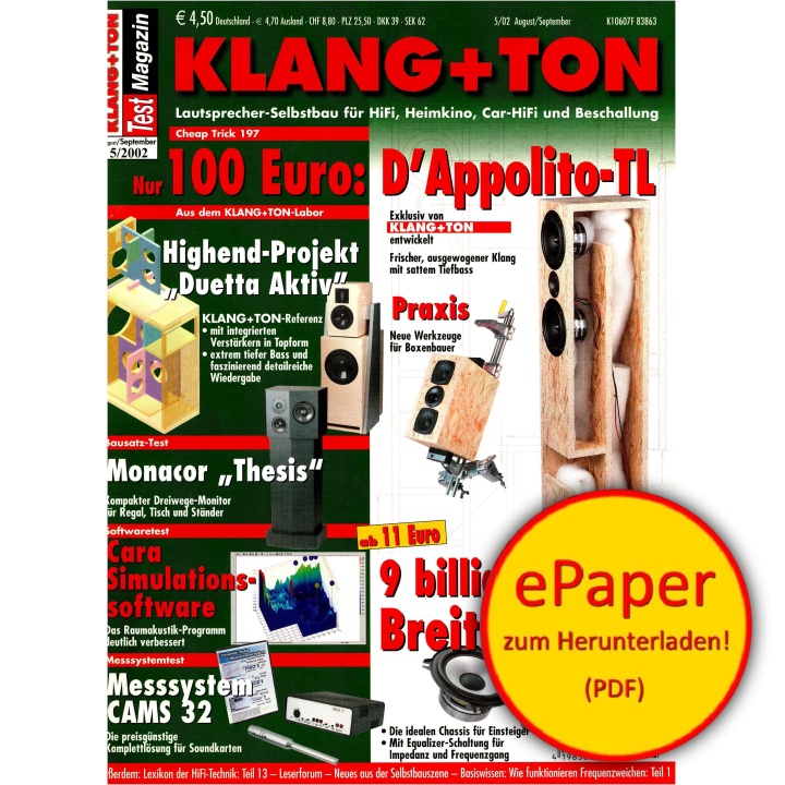 Klang & Ton 5/2002 (epaper)