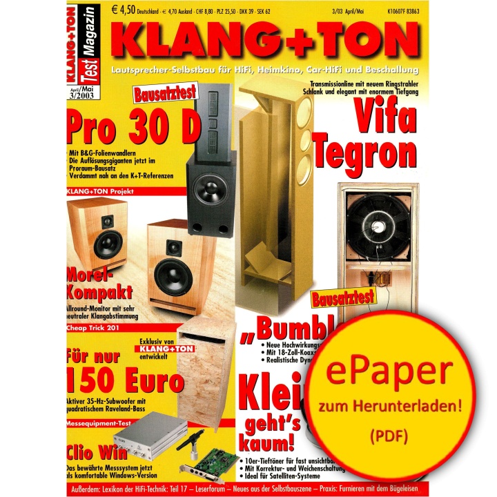 Klang & Ton 3/2003 (epaper)