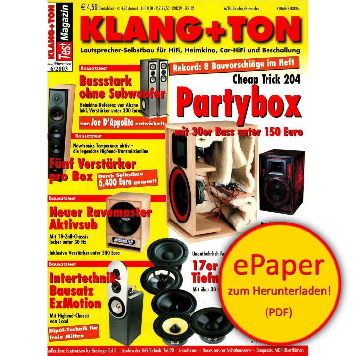 Klang & Ton 6/2003 (epaper)