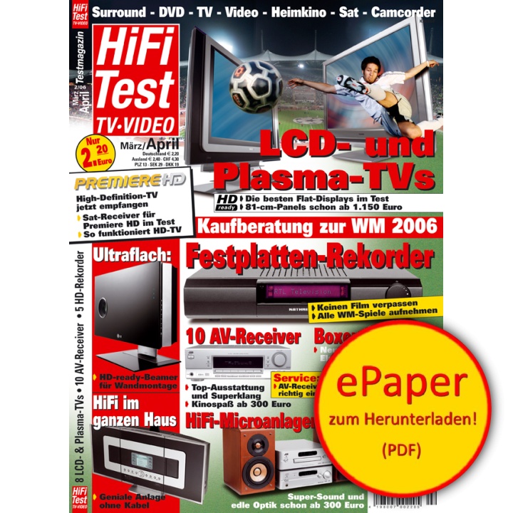 HIFI TEST TV VIDEO 2/2006 (epaper)