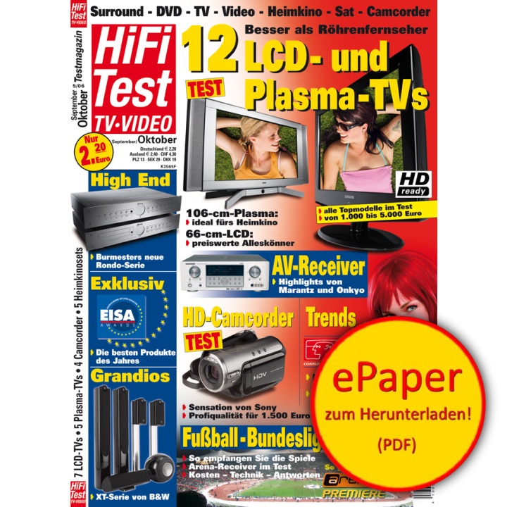 HIFI TEST TV VIDEO 5/2006 (epaper)