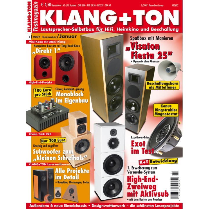 Klang & Ton 1/2007 (print)