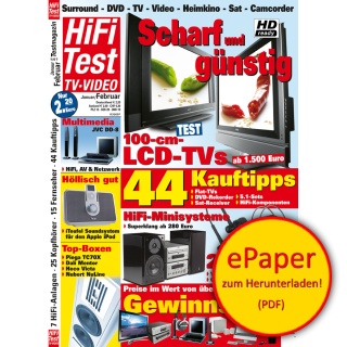 HIFI TEST TV VIDEO 1/2007 (epaper)