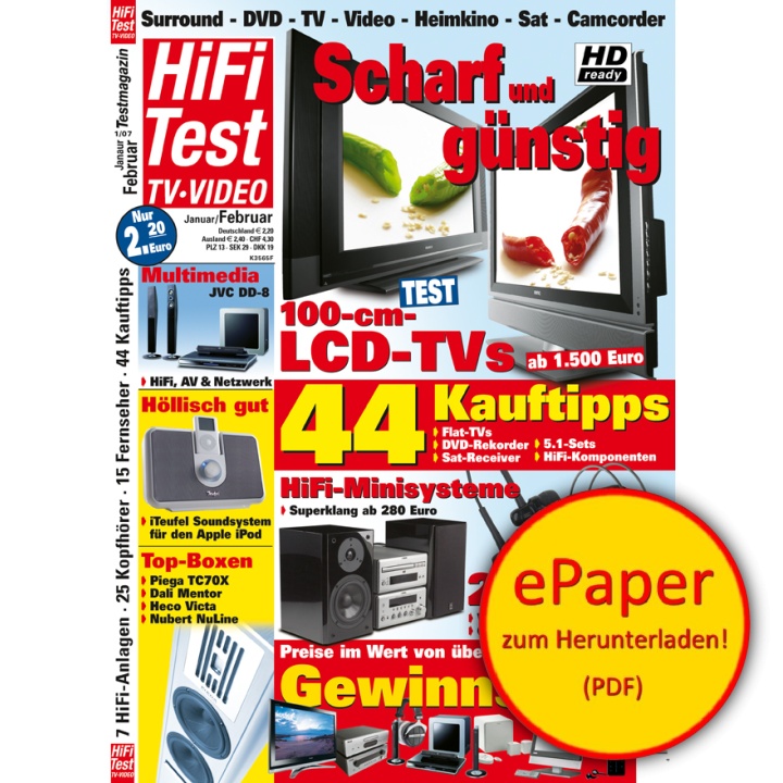 HIFI TEST TV VIDEO 1/2007 (epaper)