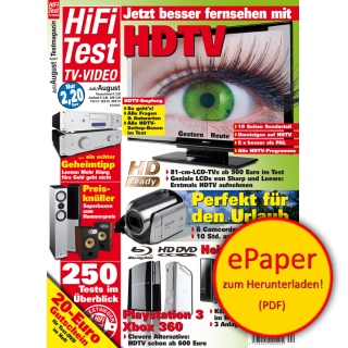 HIFI TEST TV VIDEO 4/2007 (epaper)