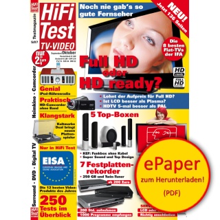 HIFI TEST TV VIDEO 5/2007 (epaper)