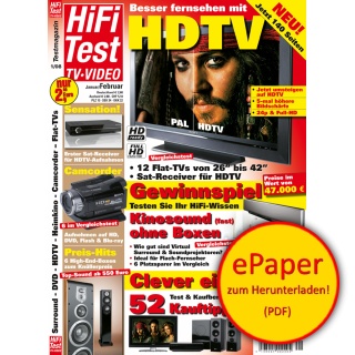 HIFI TEST TV VIDEO 1/2008 (epaper)