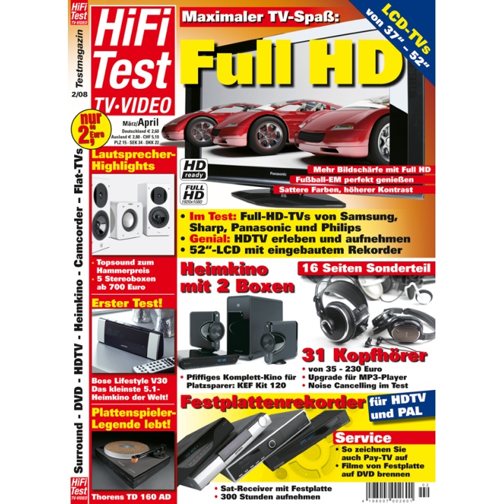 HIFI TEST TV VIDEO 2/2008 (print)