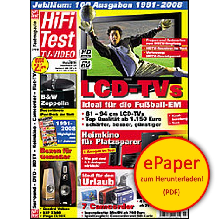 HIFI TEST TV VIDEO 3/2008 (epaper)