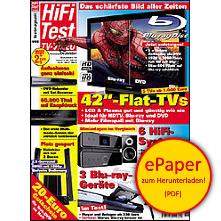 HIFI TEST TV VIDEO 6/2008 (epaper)