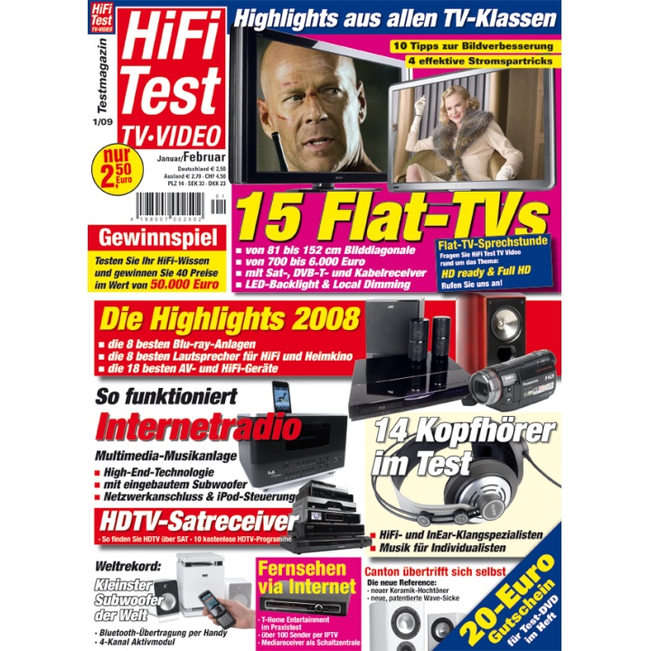 HIFI TEST TV VIDEO 1/2009 (print)
