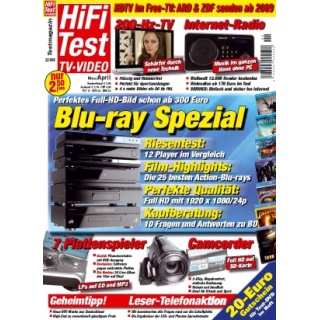 HIFI TEST TV VIDEO 2/2009 (print)