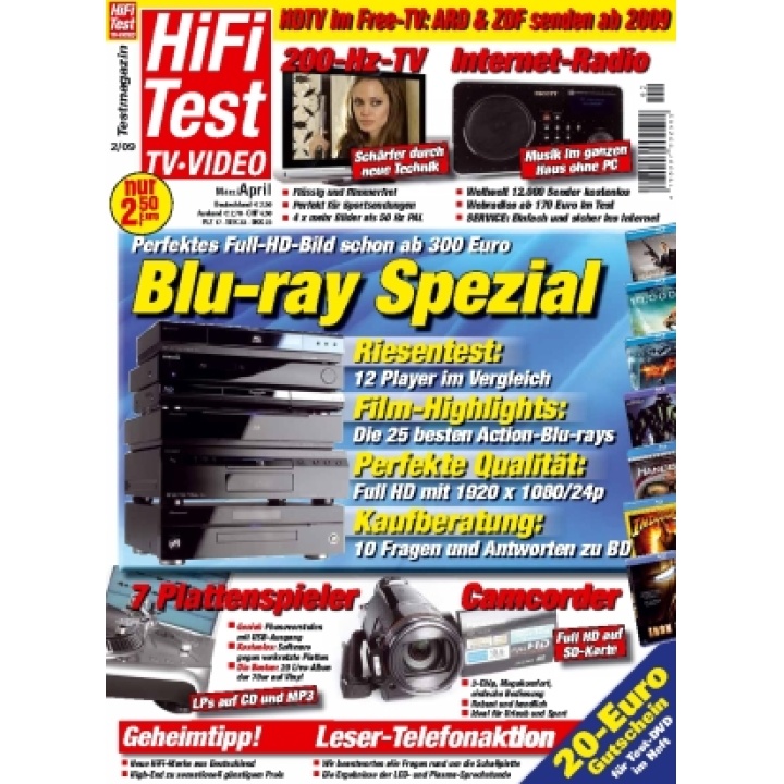 HIFI TEST TV VIDEO 2/2009 (print)