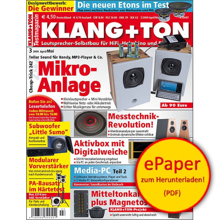 Klang & Ton 3/2009 (epaper)