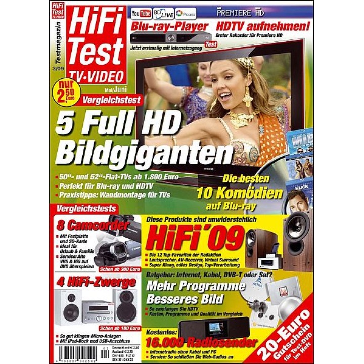 HIFI TEST TV VIDEO 3/2009 (print)