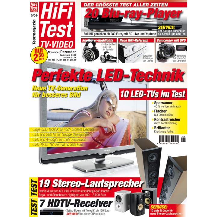 HIFI TEST TV VIDEO 6/2009 (print)