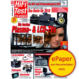 HIFI TEST TV VIDEO 1/2010 (epaper)