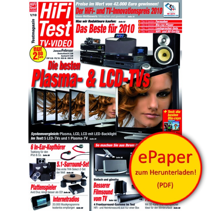 HIFI TEST TV VIDEO 1/2010 (epaper)