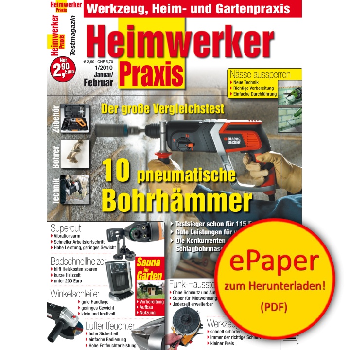 Heimwerker Praxis 1/2010 (epaper)