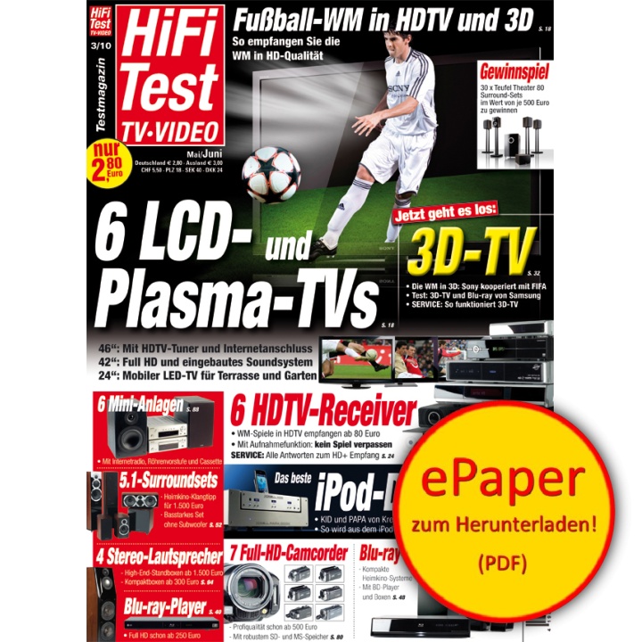 HIFI TEST TV VIDEO 3/2010 (epaper)