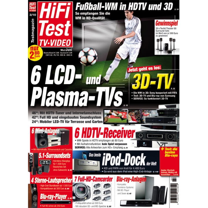 HIFI TEST TV VIDEO 3/2010 (print)