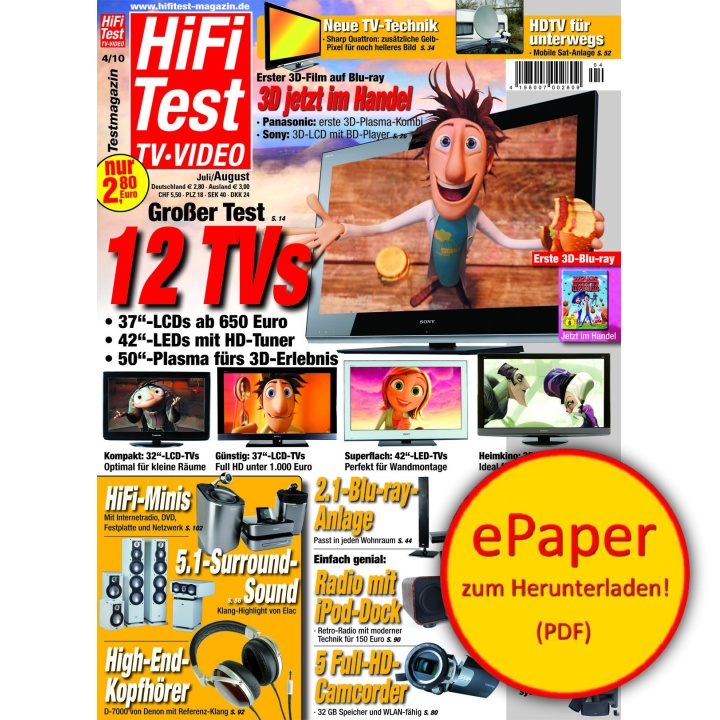 HIFI TEST TV VIDEO 4/2010 (epaper)