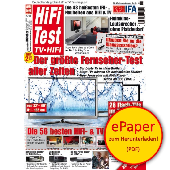HIFI TEST TV VIDEO 5/2011 (epaper)
