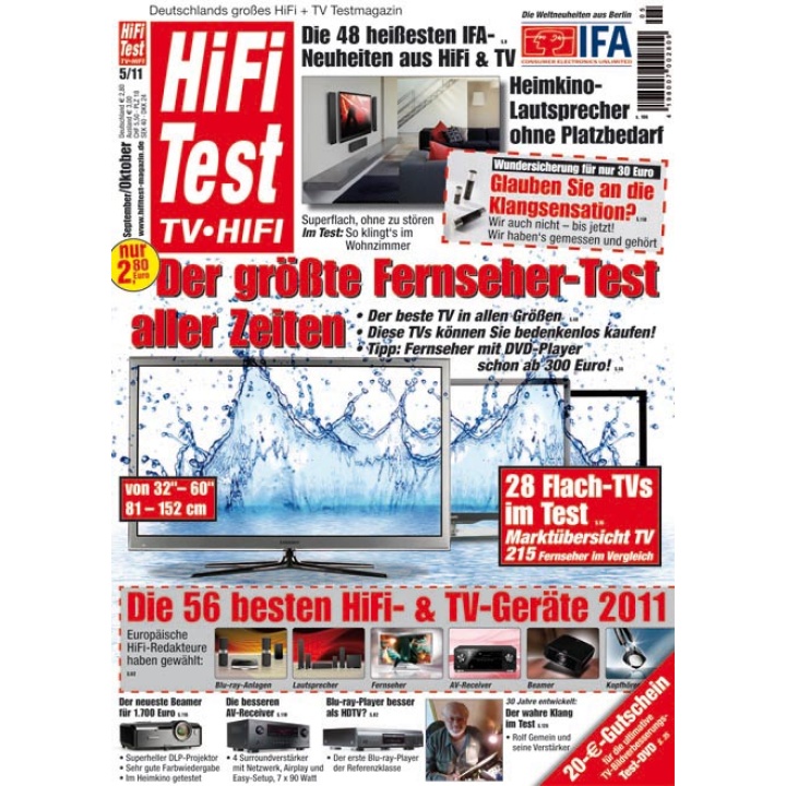 HIFI TEST TV VIDEO 5/2011 (print)