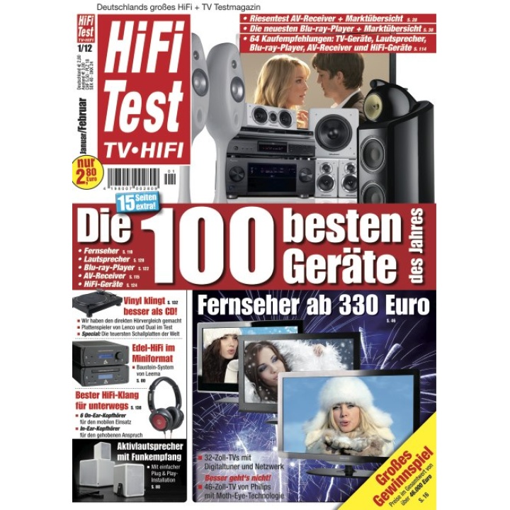 HIFI TEST TV VIDEO 1/2012 (print)