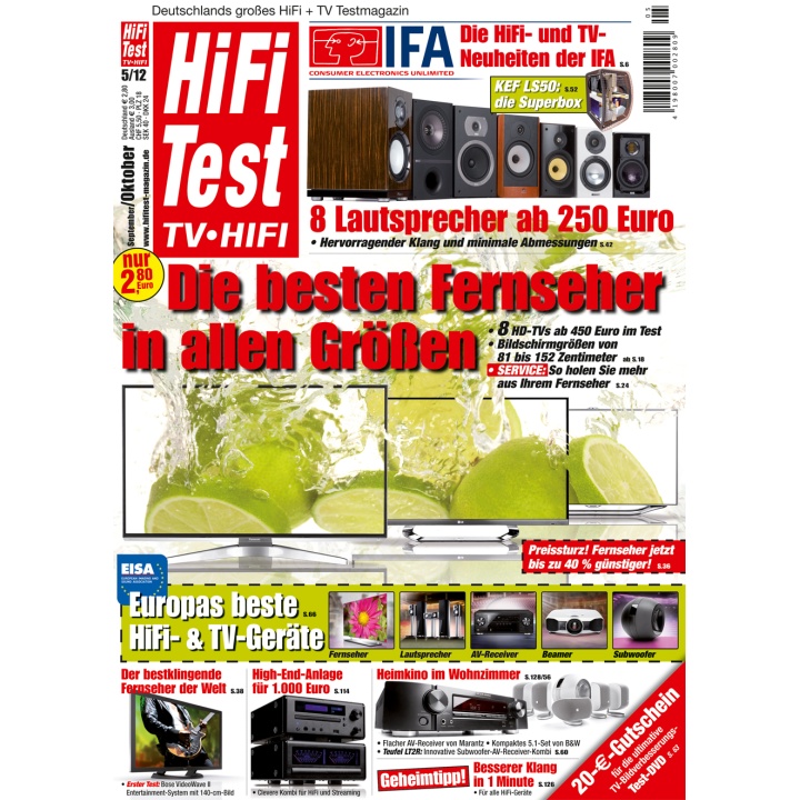 HIFI TEST TV VIDEO 5/2012 (print)