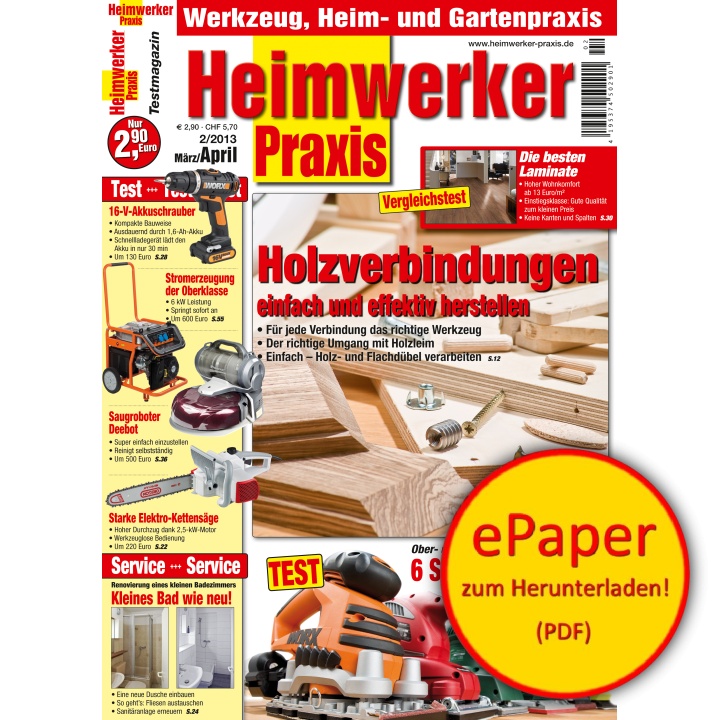 Heimwerker Praxis 2/2013 (epaper)