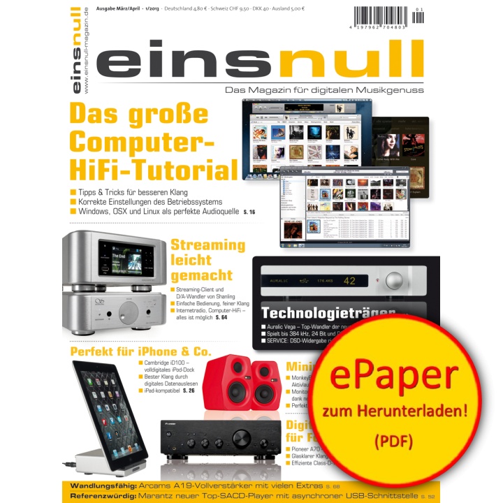 Einsnull 1/2013 (epaper)