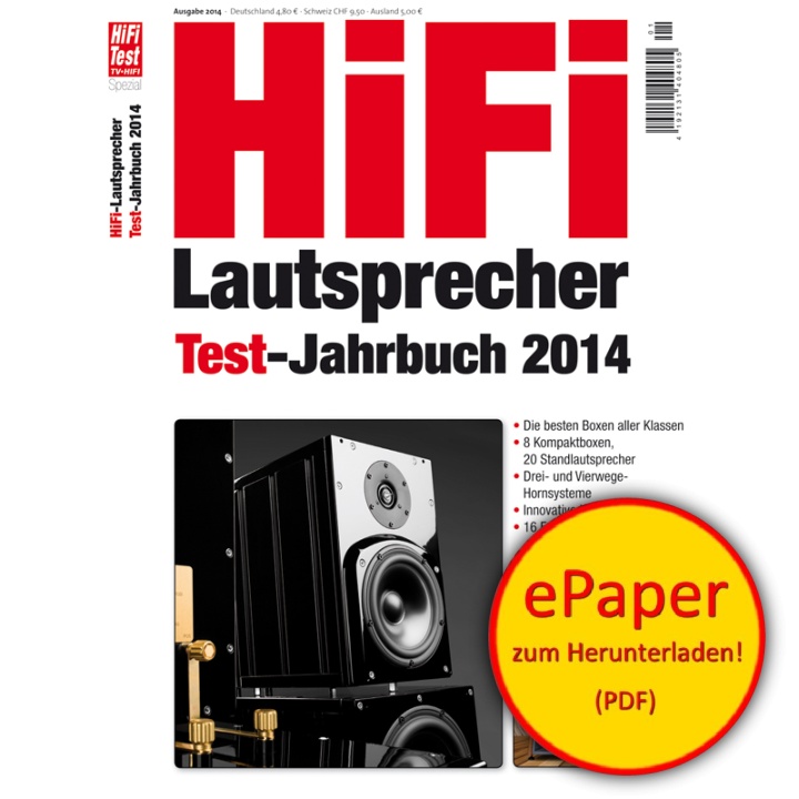 HiFi Lautsprecher Test-Jahrbuch 1/2014 (epaper)