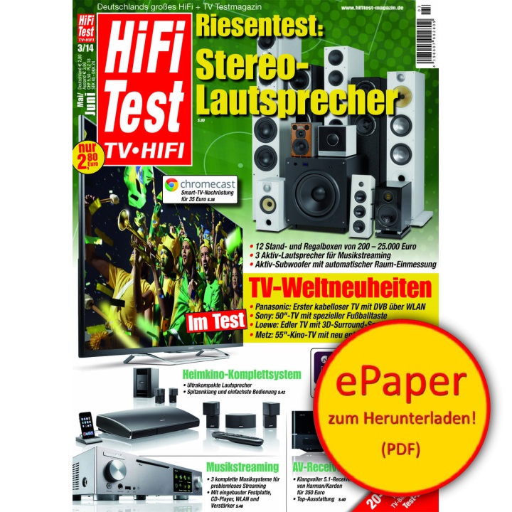 HIFI TEST TV VIDEO 3/2014 (epaper)