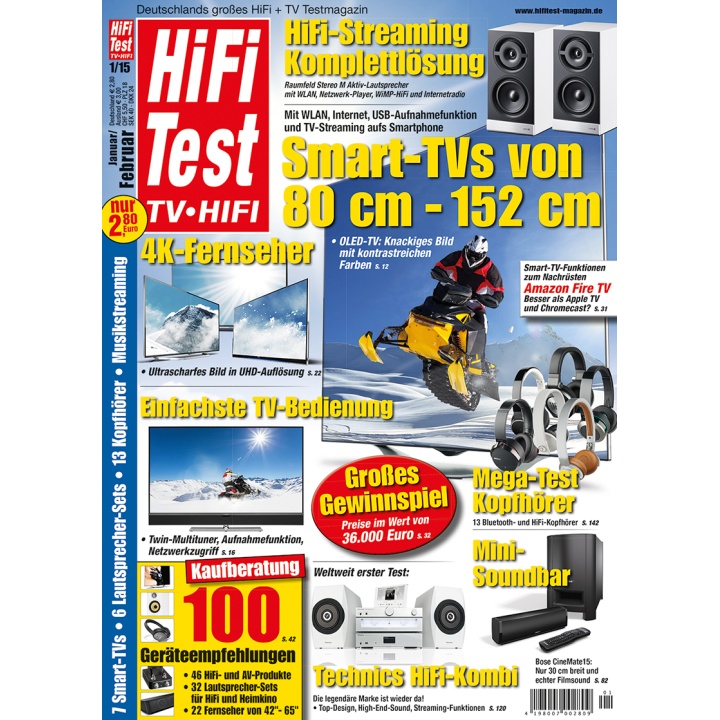 HIFI TEST TV VIDEO 1/2015 (print)