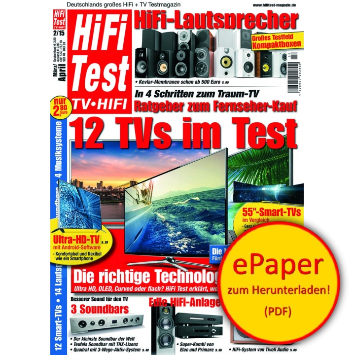 HIFI TEST TV VIDEO 2/2015 (epaper)