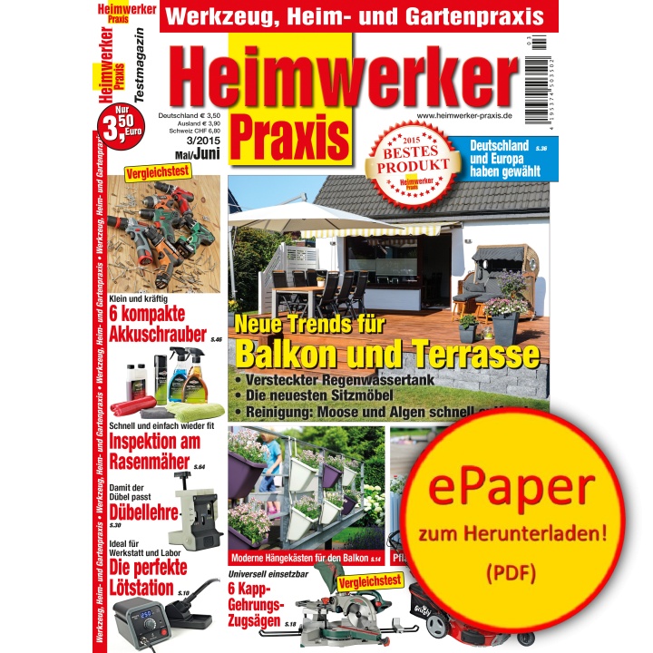 Heimwerker Praxis 3/2015 (epaper)