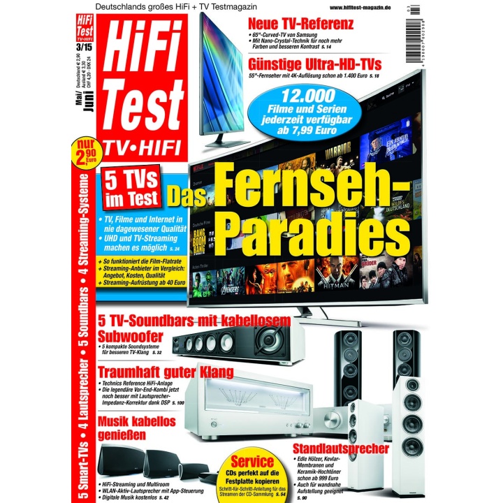 HIFI TEST TV VIDEO 3/2015 (print)