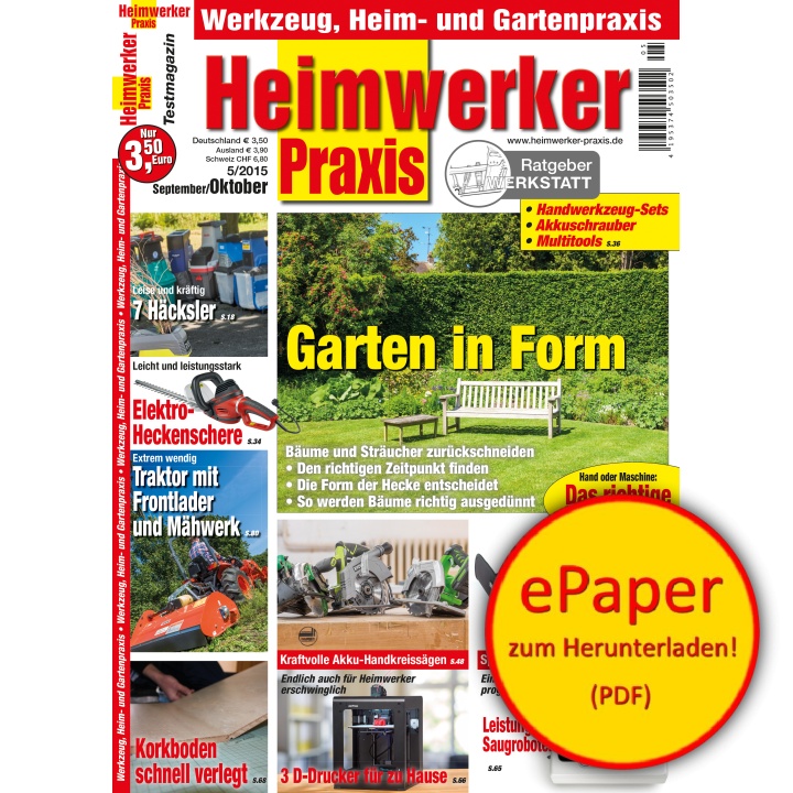 Heimwerker Praxis 5/2015 (epaper)
