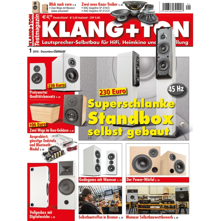 Klang & Ton 1/2016 (print)
