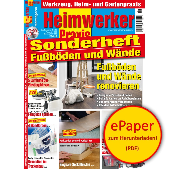 Heimwerker Praxis Sonderheft 1/2015 (epaper)