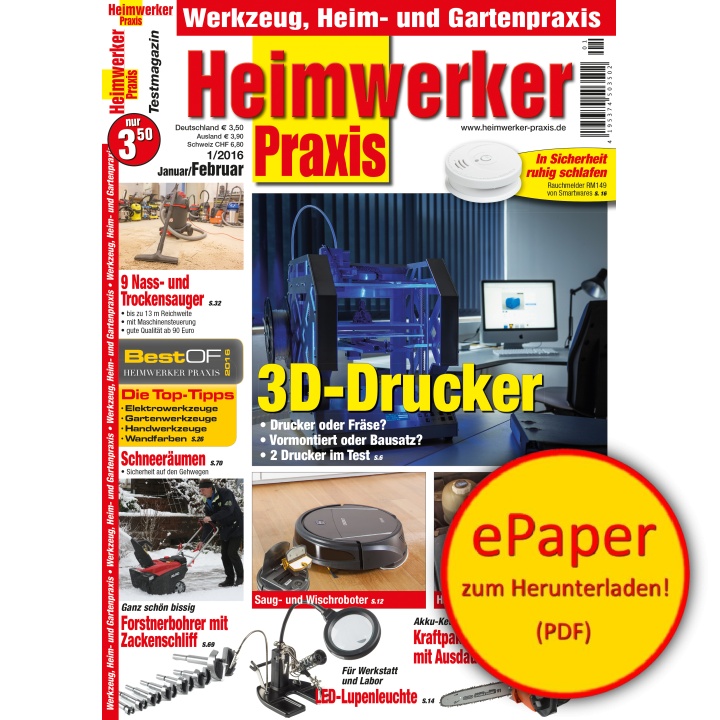 Heimwerker Praxis 1/2016 (epaper)