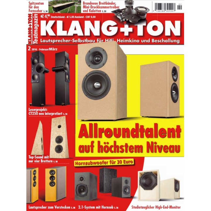 Klang & Ton 2/2016 (print)