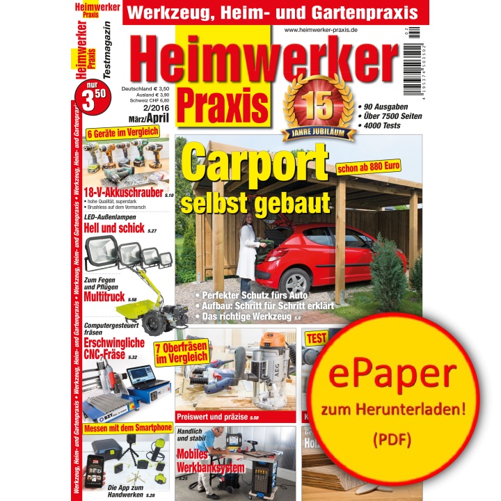Heimwerker Praxis 2/2016 (epaper)