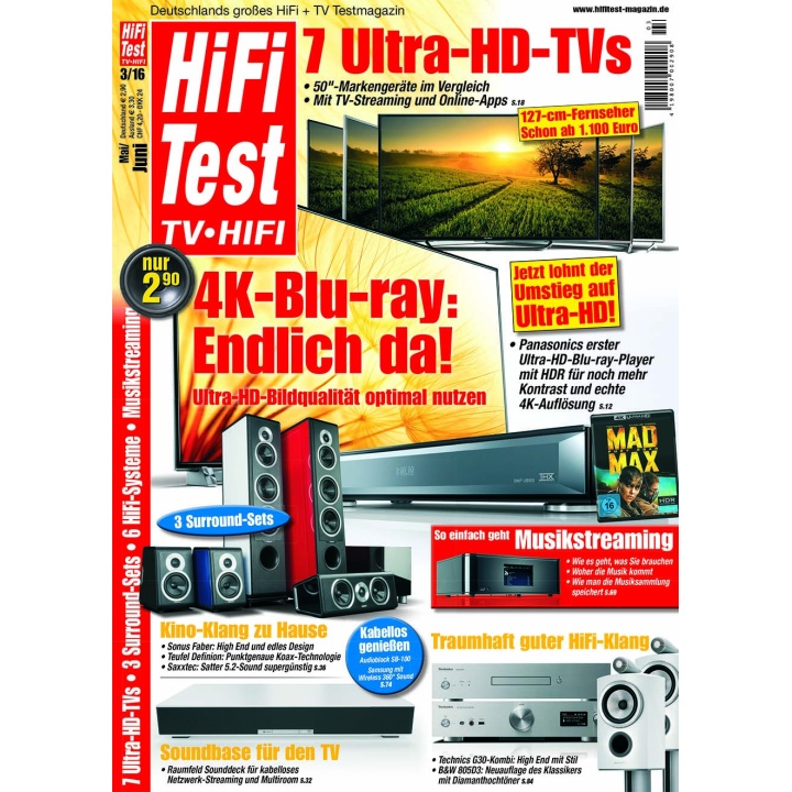 HIFI TEST TV VIDEO 3/2016 (print)