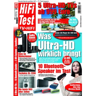 HIFI TEST TV VIDEO 4/2016 (print)