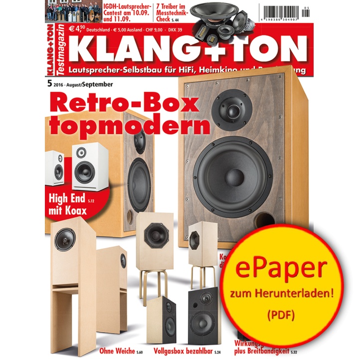Klang & Ton 5/2016 (epaper)